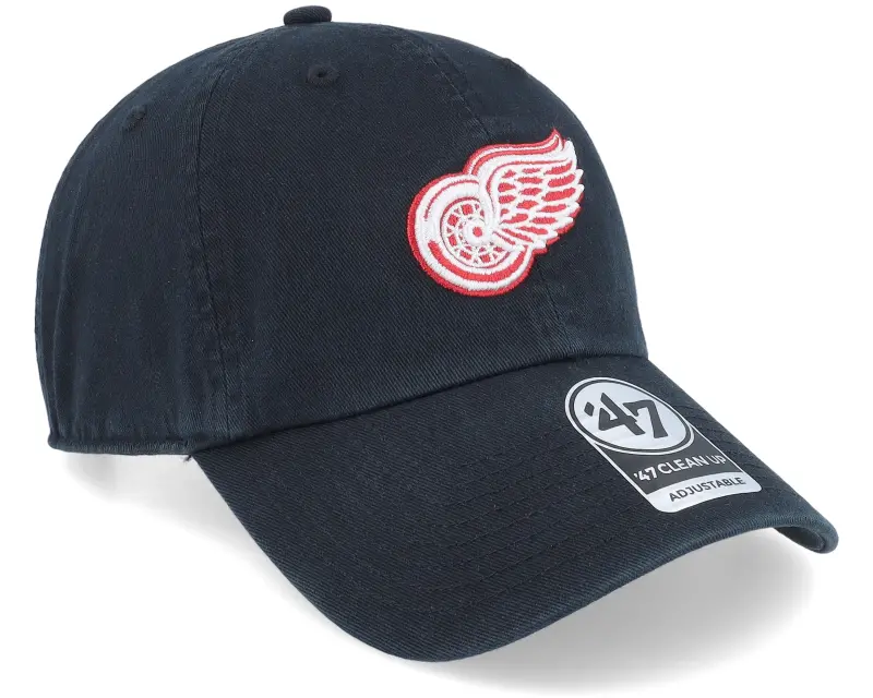 47 Brand Detroit Red Wings Clean Up Black Dad Cap online