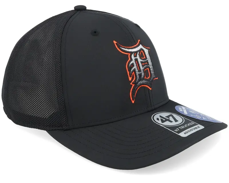 47 Brand Detroit Tigers MLB 47 Black Trucker online