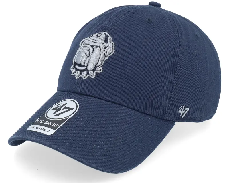 47 Brand Georgetown Hoyas 47 Clean Up Loop Label Navy Dad Cap online