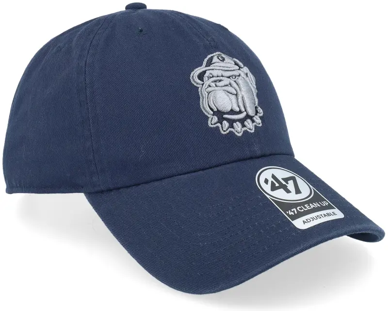 47 Brand Georgetown Hoyas 47 Clean Up Loop Label Navy Dad Cap online