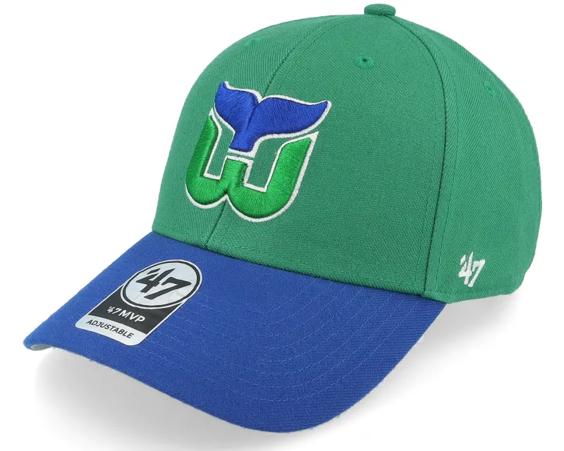 47 Brand Hartford Whalers Two Tone Mvp Green/Blue Adjustable online