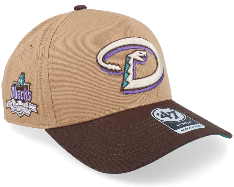 47 Brand Hatstore Exclusive x Arizona Diamondbacks Coops Sure Shot Mvp Dt Camel/Brown Adjustable online