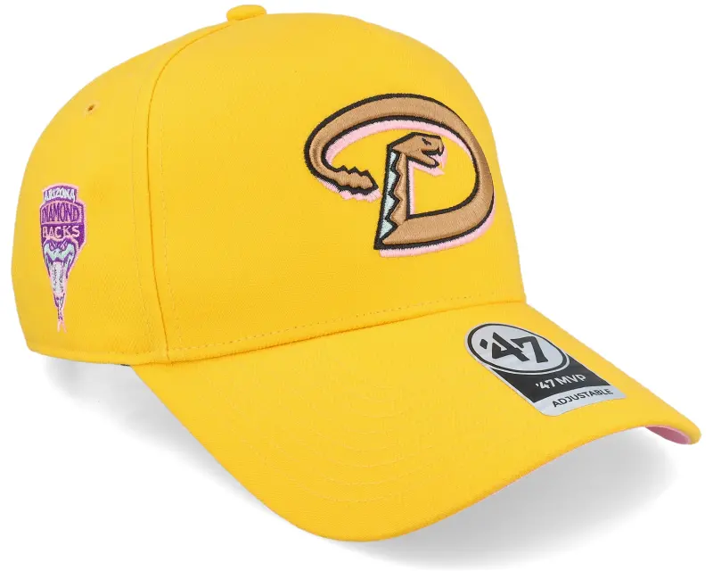 47 Brand Hatstore Exclusive x Arizona Diamondbacks Yellow Gold A-Frame Adjustable online