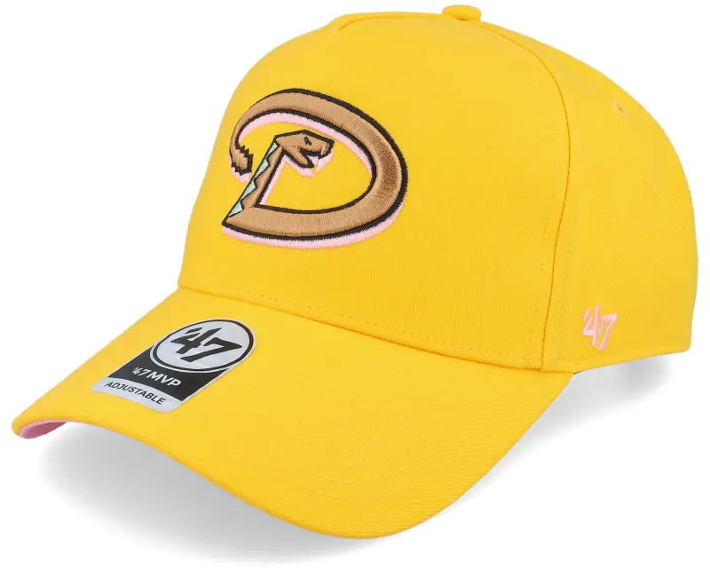 47 Brand Hatstore Exclusive x Arizona Diamondbacks Yellow Gold A-Frame Adjustable online