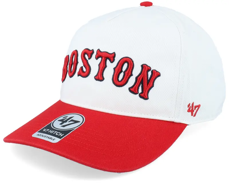 47 Brand Hatstore Exclusive x Boston Red Sox 2018 World Series Double Header Script Hitch White/Red A-frame Adjustable online