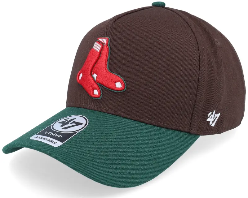 47 Brand Hatstore Exclusive x Boston Red Sox Coops Sure Shot Mvp Dt Brown/Dark Green A-Frame Adjustable online