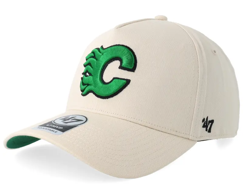 47 Brand Hatstore Exclusive x Calgary Flames Vintage Stanley Sure Shot Dt Natural A-frame Adjustable online