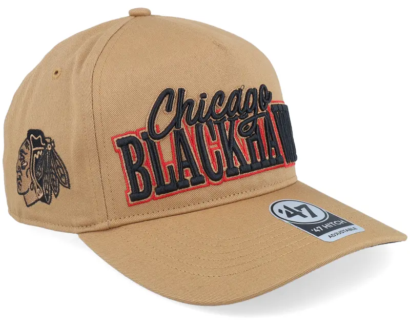 47 Brand Hatstore Exclusive x Chicago Blackhawks Barnes 47 Hitch Camel A-frame Adjustable online
