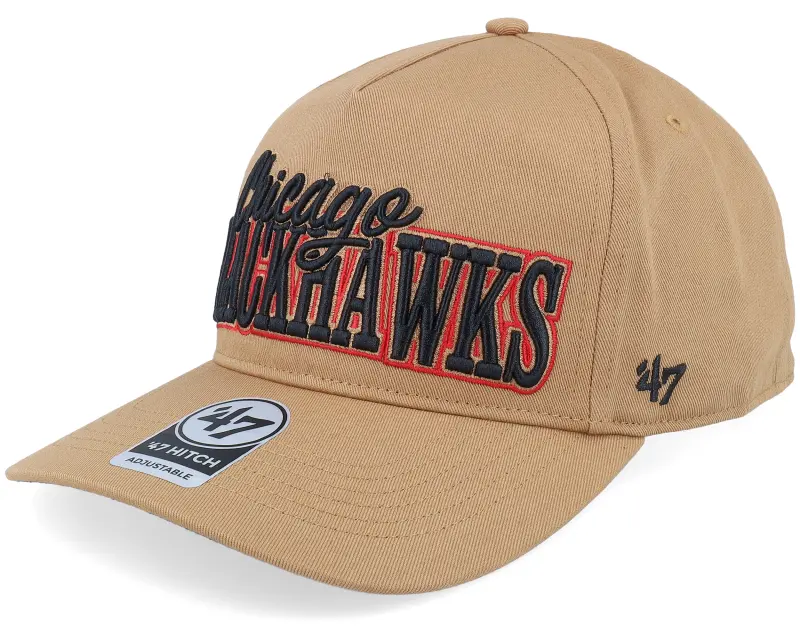 47 Brand Hatstore Exclusive x Chicago Blackhawks Barnes 47 Hitch Camel A-frame Adjustable online