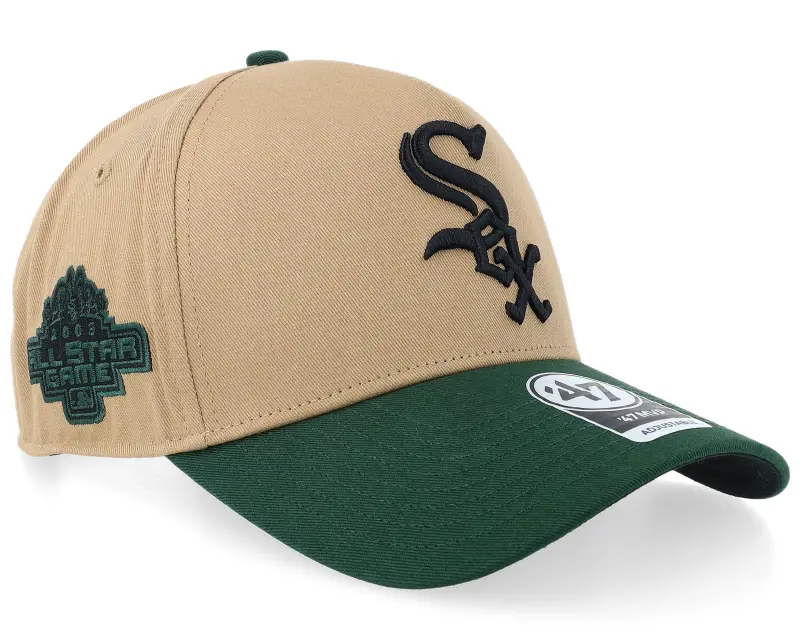 47 Brand Hatstore Exclusive x Chicago White Sox Cooperstown All Star Game Sure Shot MVP DT Khaki/Forrest A-frame Adjustable online