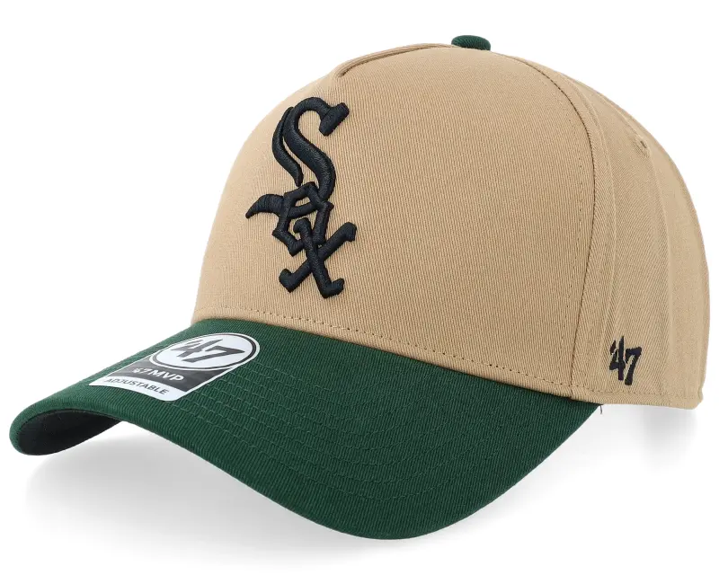47 Brand Hatstore Exclusive x Chicago White Sox Cooperstown All Star Game Sure Shot MVP DT Khaki/Forrest A-frame Adjustable online