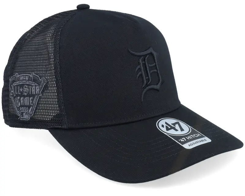 47 Brand Hatstore Exclusive x Detroit Tigers Coop ASG Sure Shot Mesh Hitch Black Trucker online