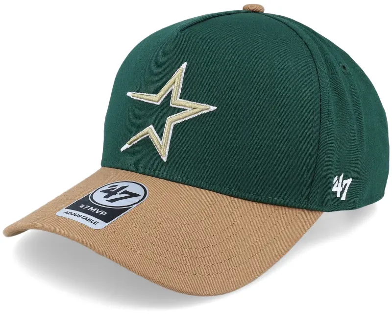 47 Brand Hatstore Exclusive x Houston Astros Coops Sure Shot Mvp Dt Green/Camel Adjustable online
