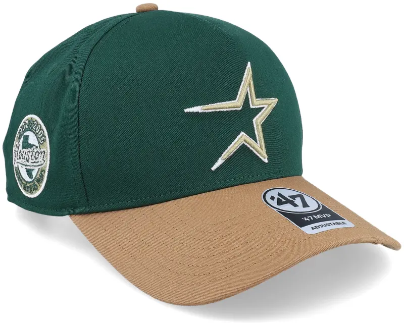 47 Brand Hatstore Exclusive x Houston Astros Coops Sure Shot Mvp Dt Green/Camel Adjustable online
