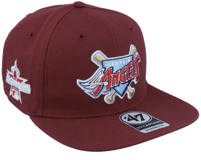 47 Brand Hatstore Exclusive x Los Angeles Angels Asg Dark Maroon Snapback online