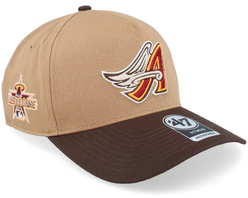 47 Brand Hatstore Exclusive x Los Angeles Angels Coops All Star Game Sure Shot Mvp Dt Camel/Brown Adjustable online