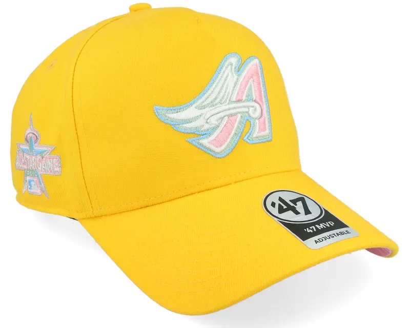 47 Brand Hatstore Exclusive x Los Angeles Angels Sure Shot Mvp Yellow Gold A-Frame Adjustable online