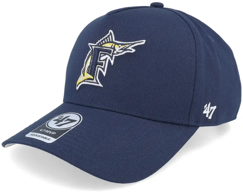 47 Brand Hatstore Exclusive x Miami Marlins Coops Sure Shot Mvp Dt Navy Adjustable online