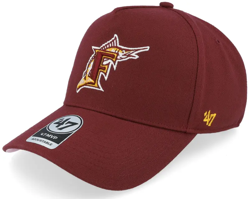 47 Brand Hatstore Exclusive x Miami Marlins Dark Maroon A-Frame Adjustable online