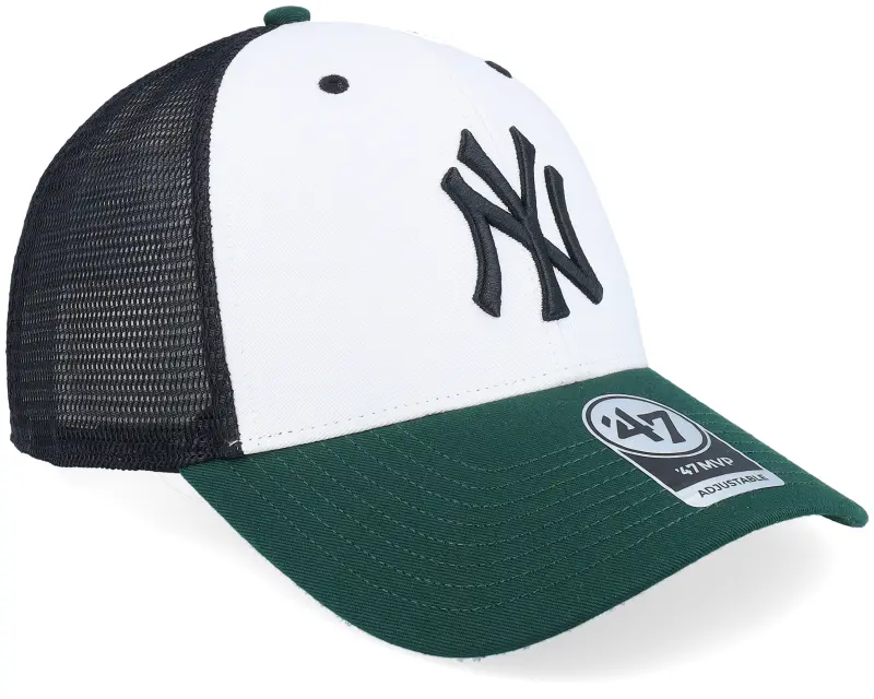 47 Brand Hatstore Exclusive x New York Yankees Branson Tri Tone MVP White/Forrest/Black Trucker online