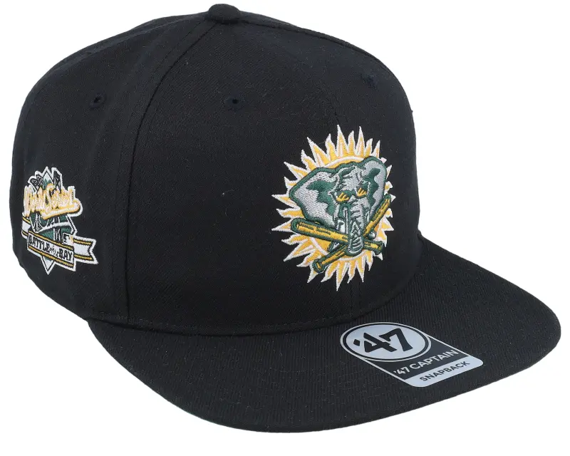 47 Brand Hatstore Exclusive x Oakland Athletics World Series Black Snapback online