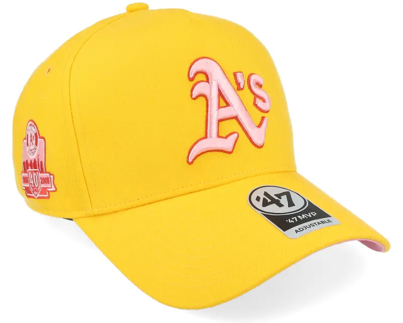47 Brand Hatstore Exclusive x Oakland Athletics Yellow Gold A-Frame Adjustable online