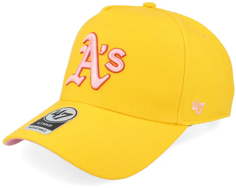 47 Brand Hatstore Exclusive x Oakland Athletics Yellow Gold A-Frame Adjustable online