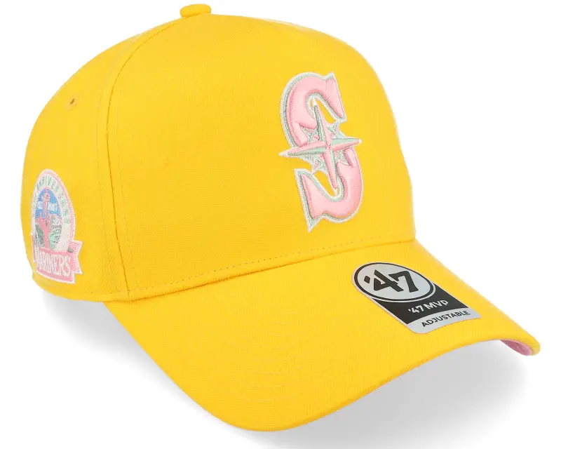 47 Brand Hatstore Exclusive x Seattle Mariners D Yellow Gold A-Frame Adjustable online