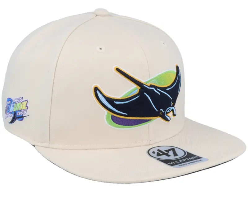 47 Brand Hatstore Exclusive x Tampa Bay Rays Inaugural Season 98 Natural Snapback online