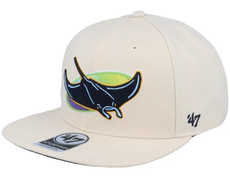 47 Brand Hatstore Exclusive x Tampa Bay Rays Inaugural Season 98 Natural Snapback online