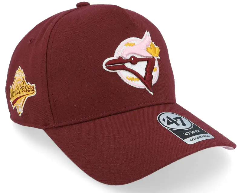 47 Brand Hatstore Exclusive x Toronto Blue Jays World Dark Maroon A-Frame Adjustable online