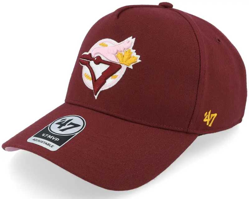 47 Brand Hatstore Exclusive x Toronto Blue Jays World Dark Maroon A-Frame Adjustable online
