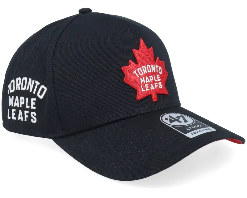 47 Brand Hatstore Exclusive x Toronto Maple Leafs Vintage Sure Shot MVP Mesh Black/Red Adjustable online