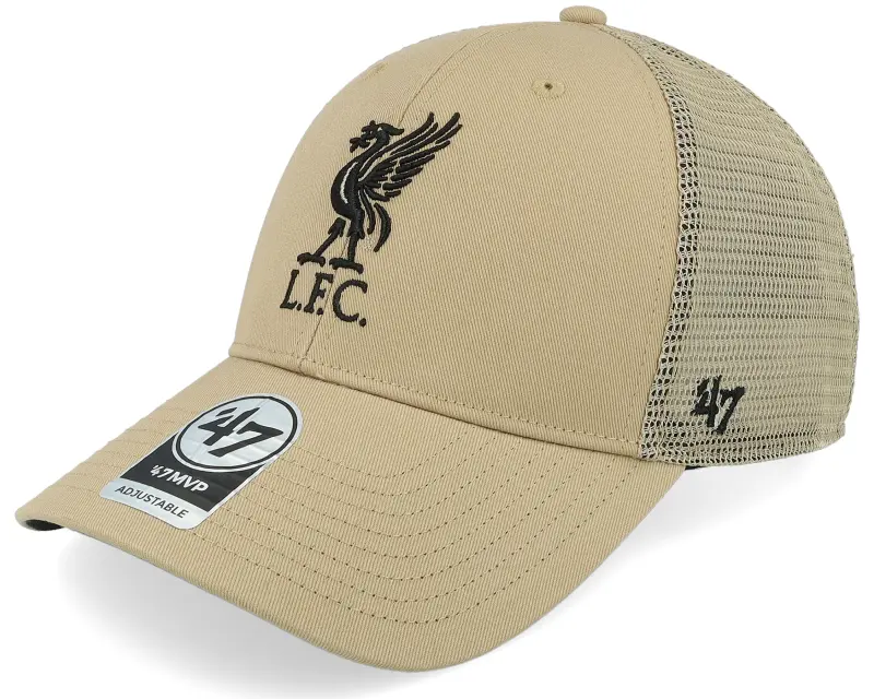 47 Brand Liverpool Fc Epl Branson Mvp Khaki Trucker online
