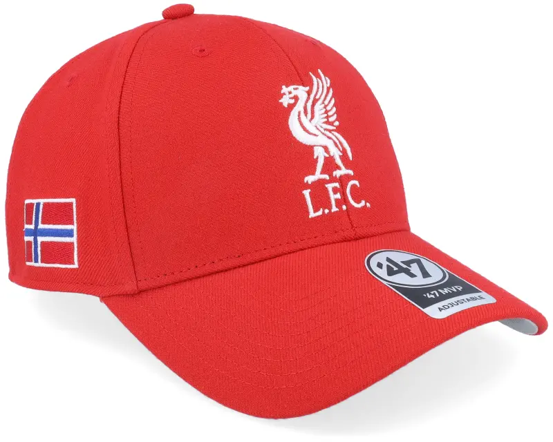 47 Brand Liverpool Norway Sure Shot Mvp Red/White Adjustable online