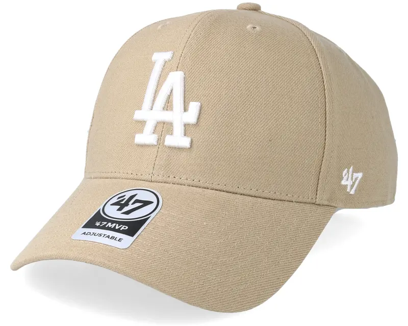 47 Brand Los Angeles Dodgers 47 Mvp Khaki/White Adjustable online