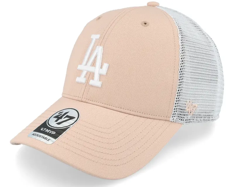 47 Brand Los Angeles Dodgers Branson Mvp Dusty Mauve/White Trucker online