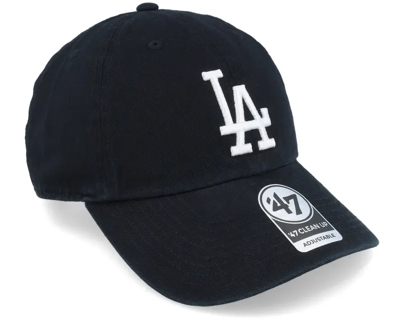 47 Brand Los Angeles Dodgers Clean Up Black/White Adjustable online
