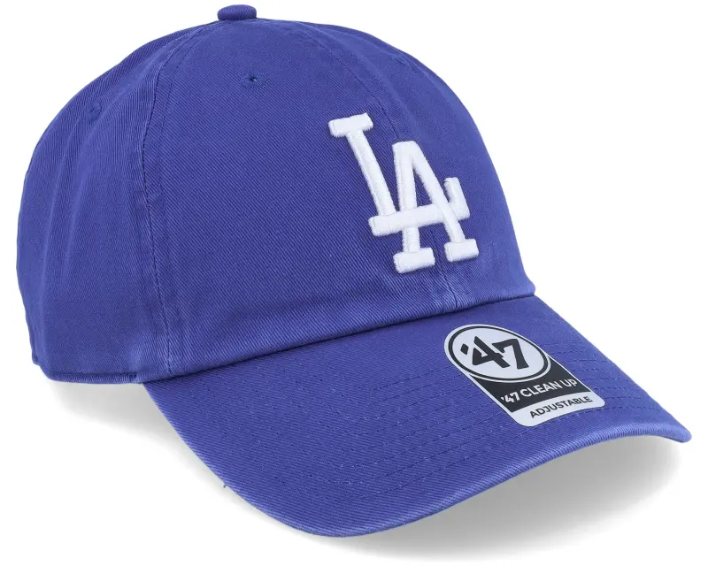 47 Brand Los Angeles Dodgers Clean Up Royal Blue/White Dad Cap online