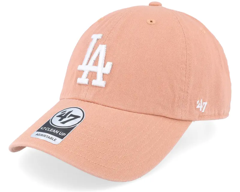 47 Brand Los Angeles Dodgers Clean Up Sedona Pink Dad Cap online