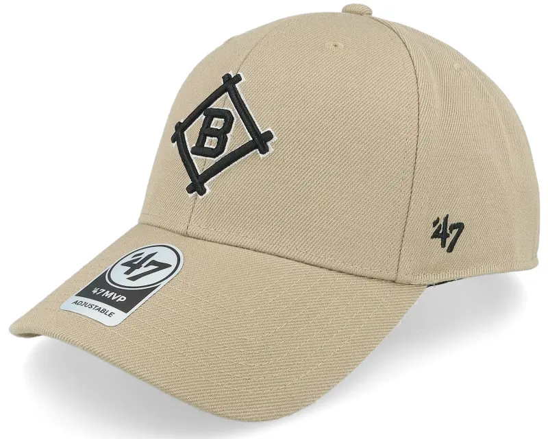 47 Brand Los Angeles Dodgers Cooperstown Mvp Khaki Adjustable online