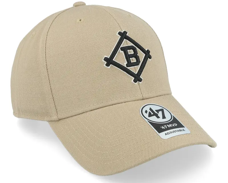 47 Brand Los Angeles Dodgers Cooperstown Mvp Khaki Adjustable online