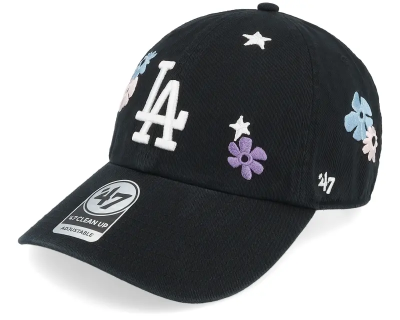 47 Brand Los Angeles Dodgers MLB 47 Clean Up Black Dad Cap online