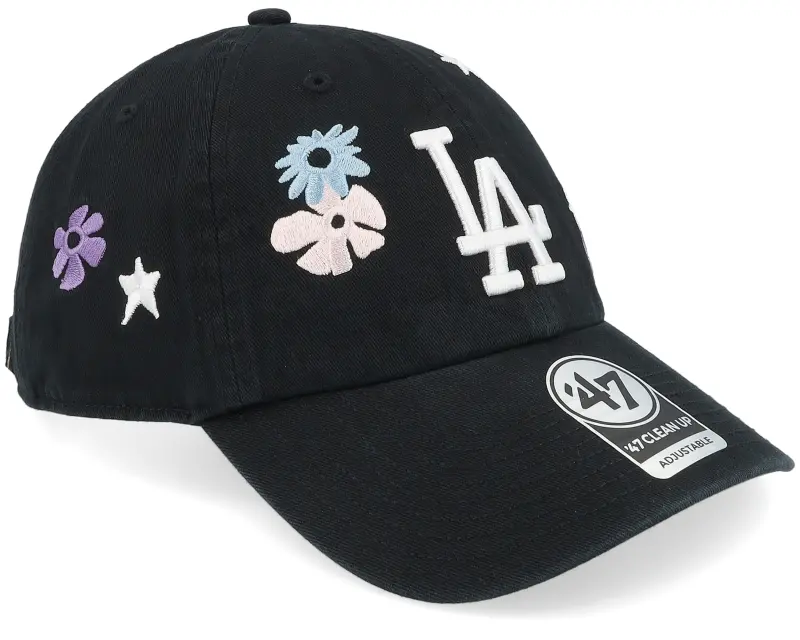 47 Brand Los Angeles Dodgers MLB 47 Clean Up Black Dad Cap online