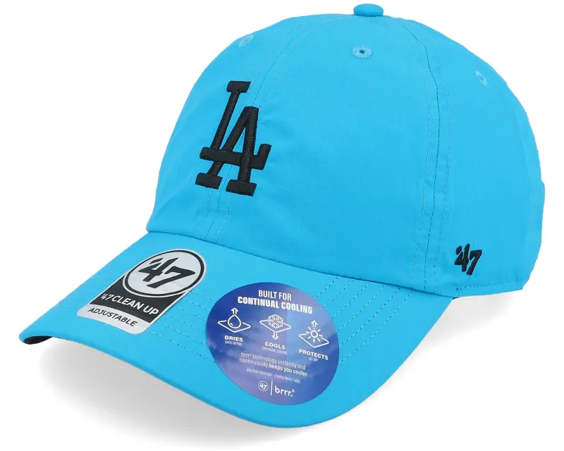 47 Brand Los Angeles Dodgers MLB 47 Clean Up Neon Blue Dad Cap online