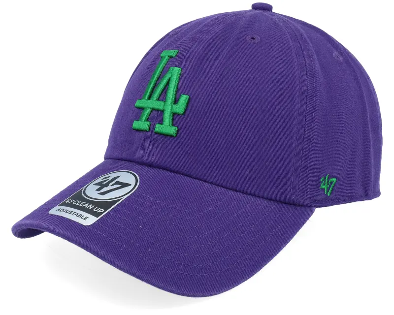 47 Brand Los Angeles Dodgers MLB Clean Up Cap Purple Dad Cap online