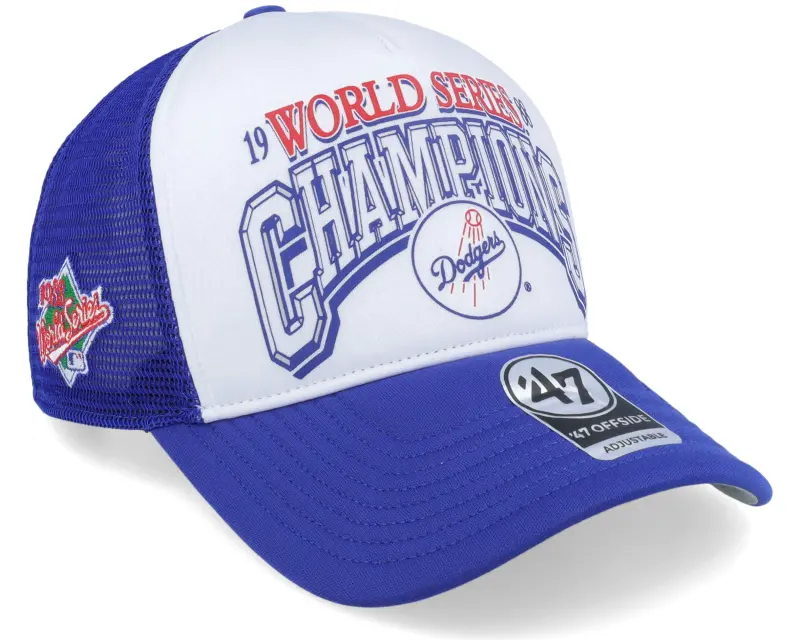 47 Brand Los Angeles Dodgers MLB Foam Champ Offside Dt Royal/White Trucker online