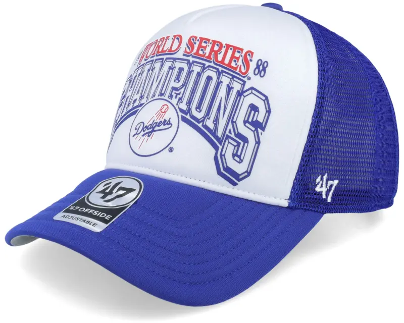 47 Brand Los Angeles Dodgers MLB Foam Champ Offside Dt Royal/White Trucker online
