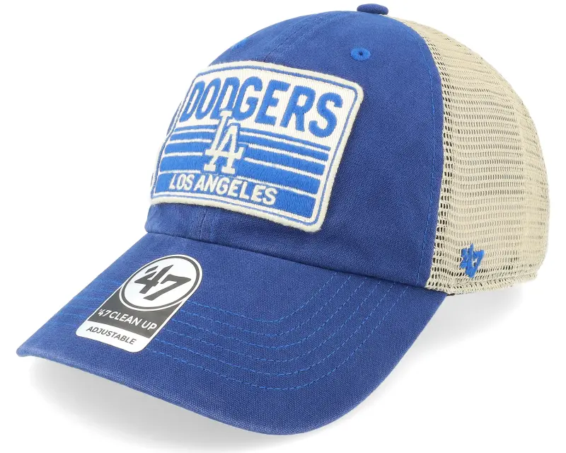 47 Brand Los Angeles Dodgers MLB Four Stroke Clean Up Vinatge Royal Trucker online