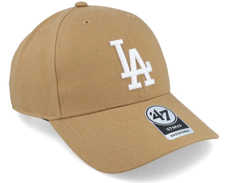47 Brand Los Angeles Dodgers MLB MVP Camel Adjustable online
